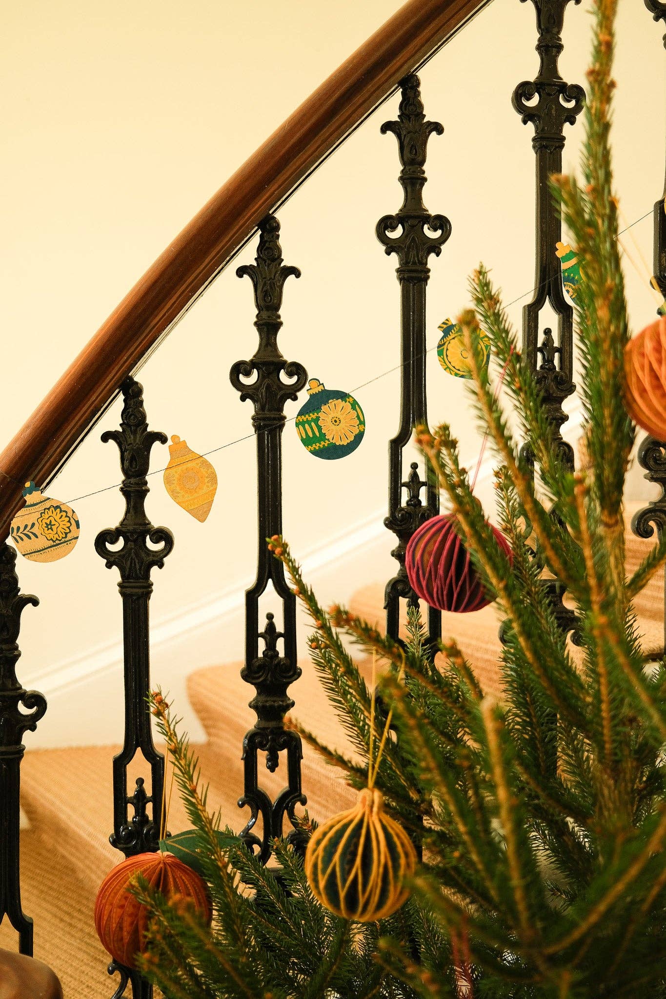 East End Press - Christmas Ornaments Sewn Garland