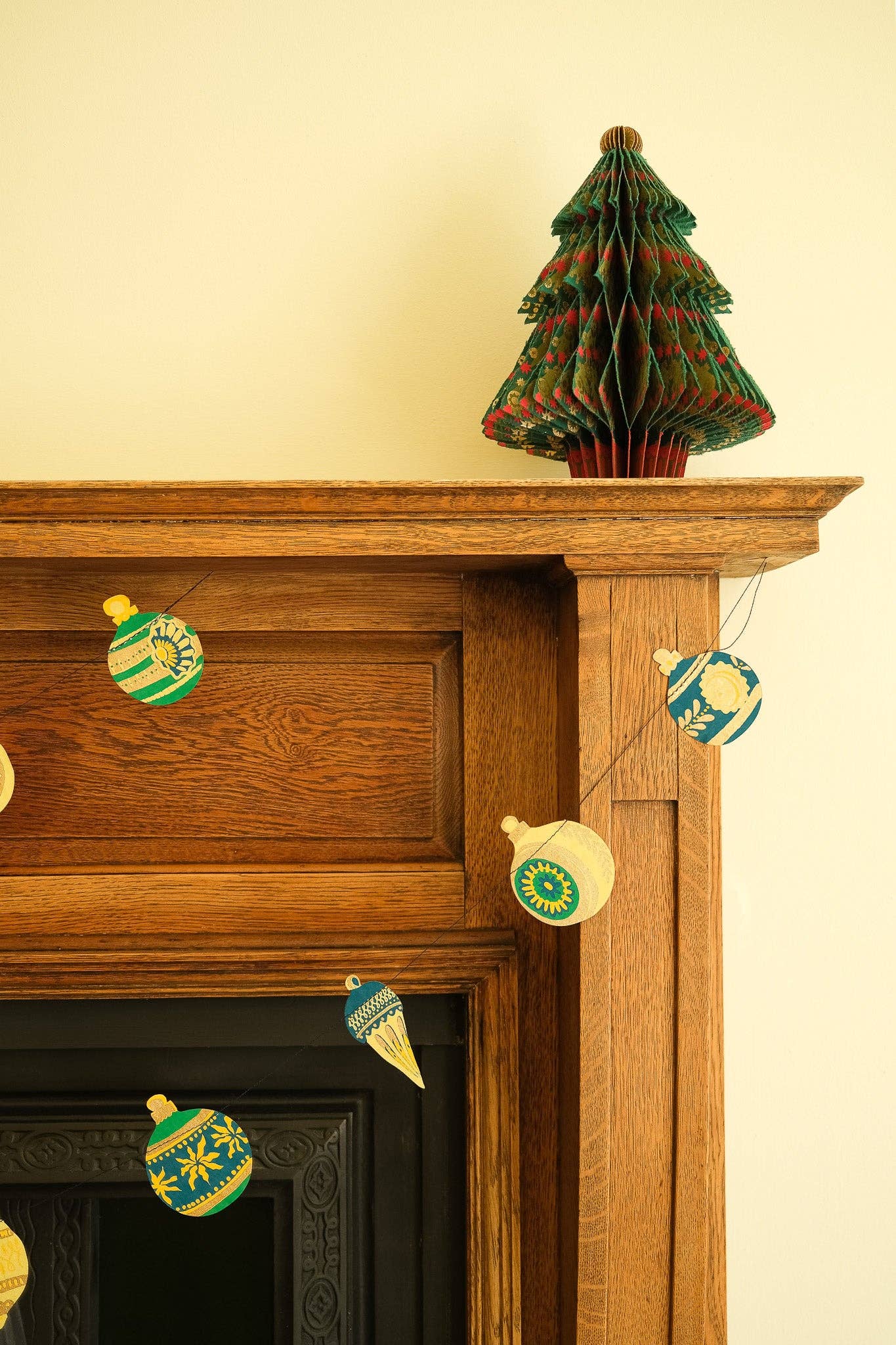 East End Press - Christmas Ornaments Sewn Garland