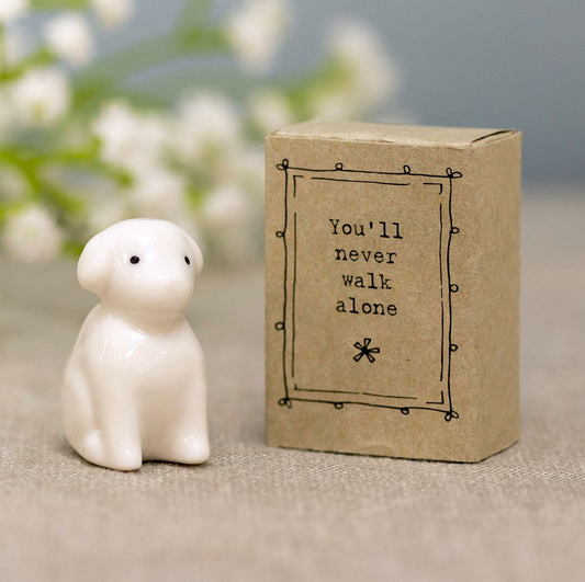 East of India Matchbox Memento - Little Dog