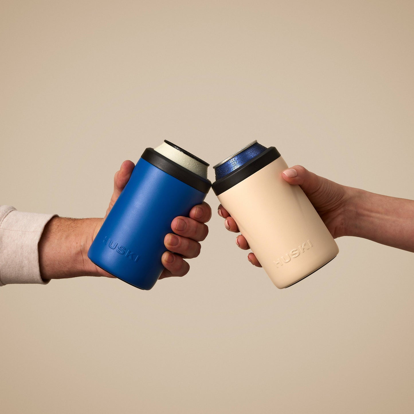 Huski Beer Cooler 2.0 - Sand Beige