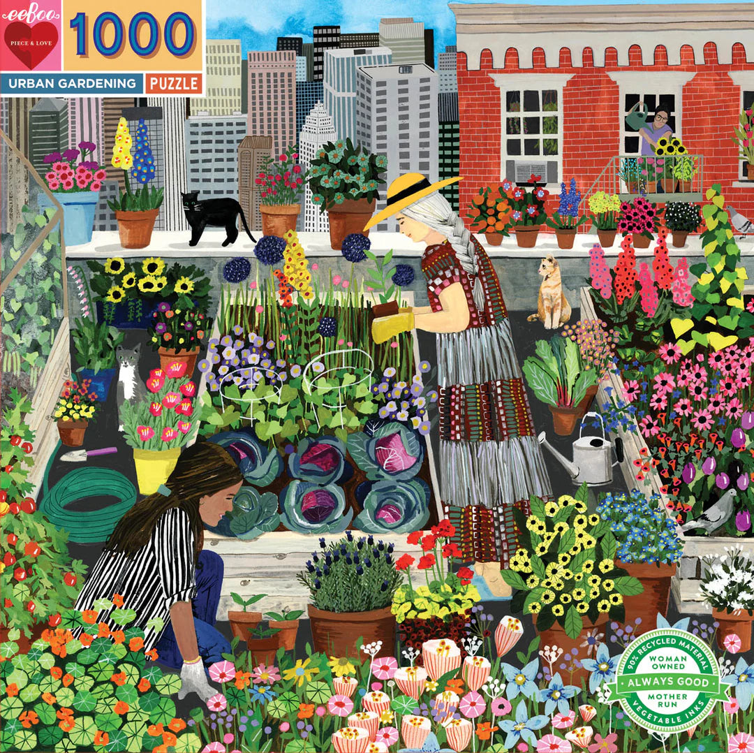 Urban Gardening - 1000 piece puzzle