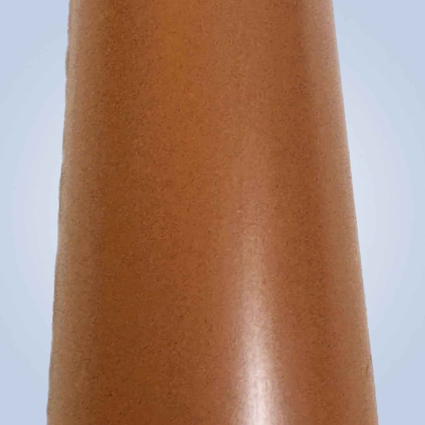 Coloured Beeswax Taper Candle | Peach Nectar | 25cm