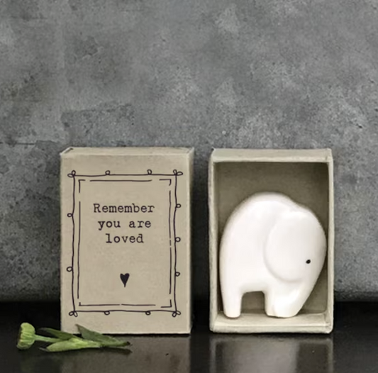 East of India Matchbox Memento - Little Elephant