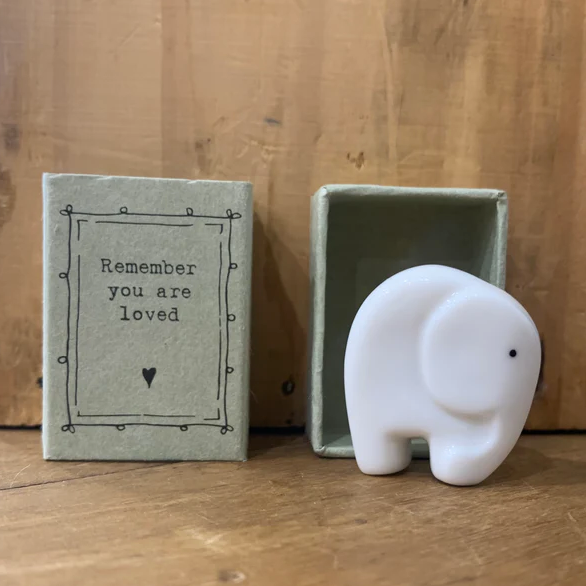 East of India Matchbox Memento - Little Elephant