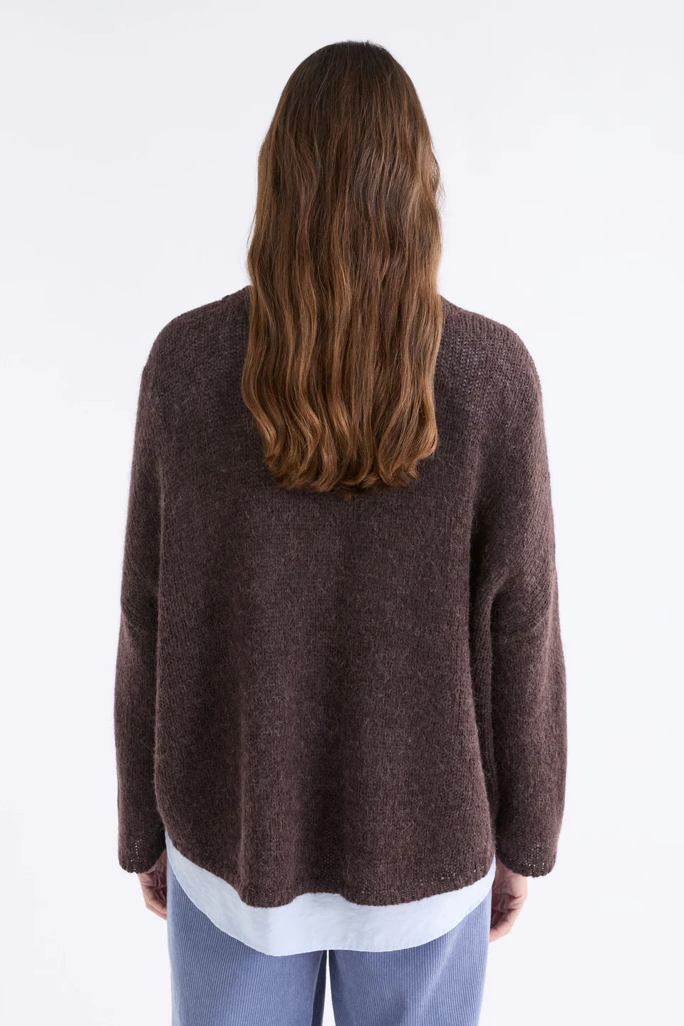 Elk Agna Luna Sweater - Chestnut