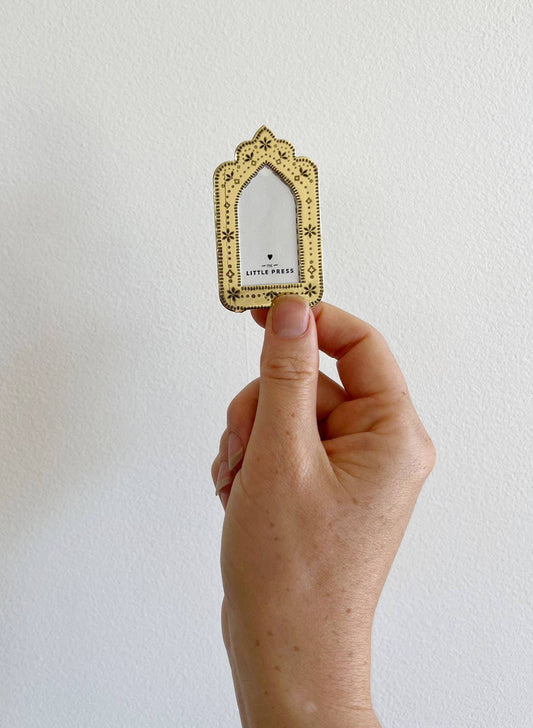 Faux Tin Mini Arch Frame