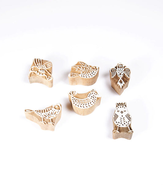 Fair Go Trading Small Bird Wood Blocks