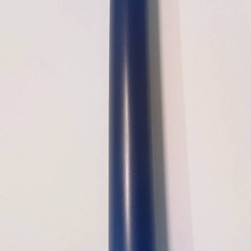 Coloured Beeswax Taper Candle | Berry Blue | 25cm