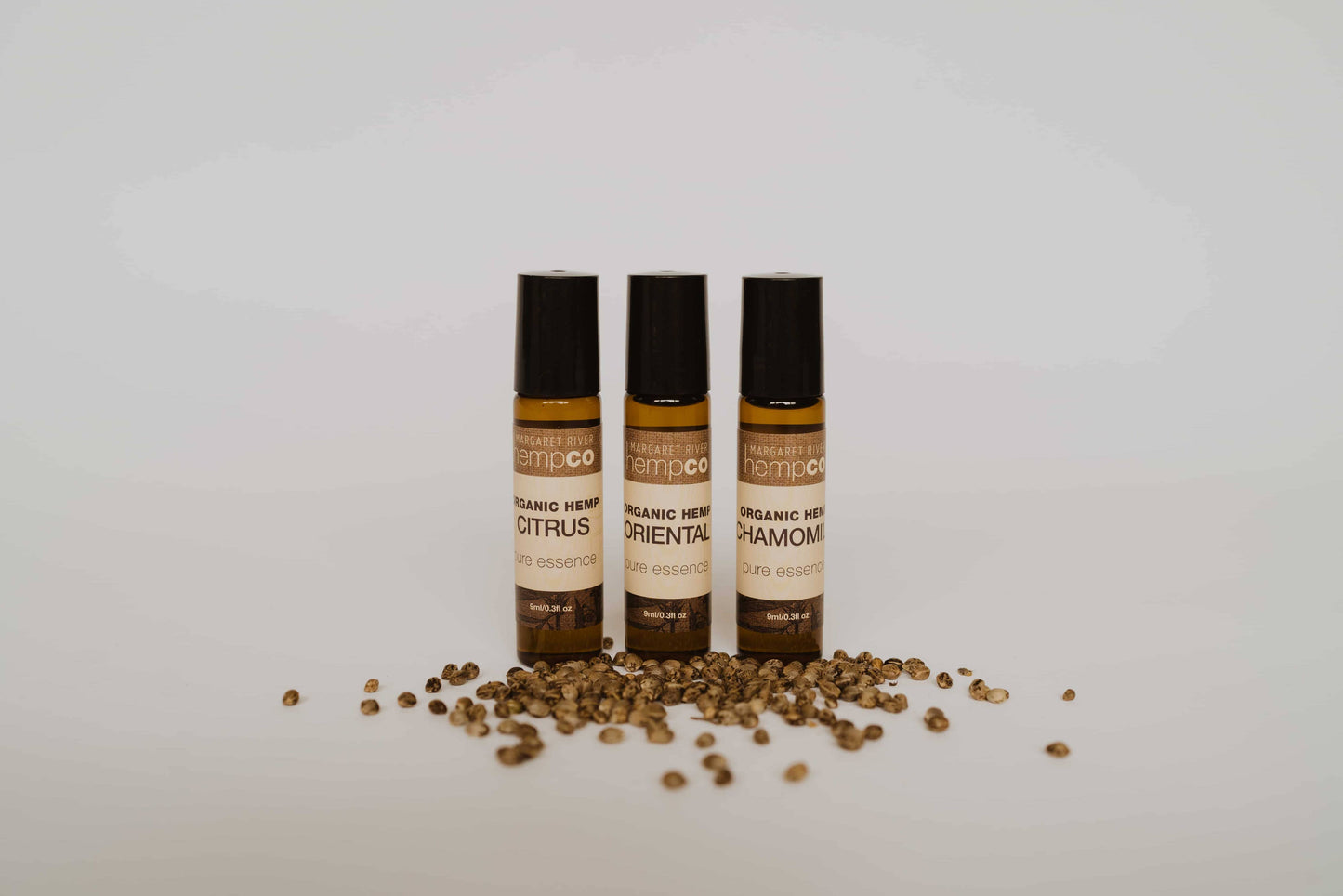 Organic Hemp Pure Essence - Natural Perfume: Citrus