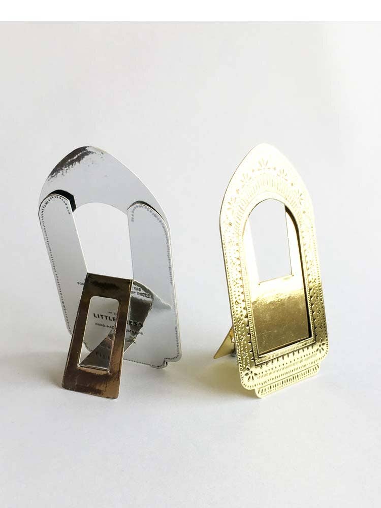 Faux Tin Tall Frame - Silver