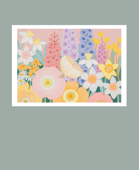 Claire Ishino Garden of Sunshine Numbered Print A4