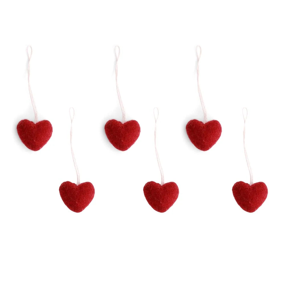 Gry & Sif Felt Mini Hearts