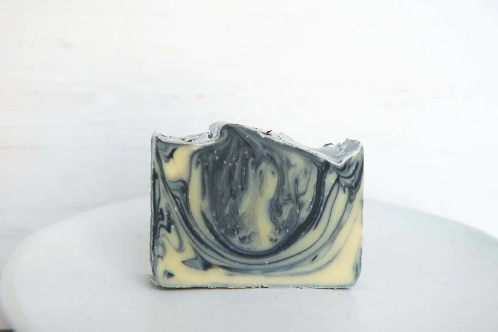 Gather + Harvest Soap - Australian Balm Mint Bush and Charcoal