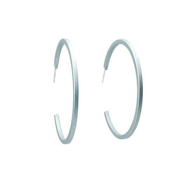 Kalinowski Anodised Aluminium Large Hoops