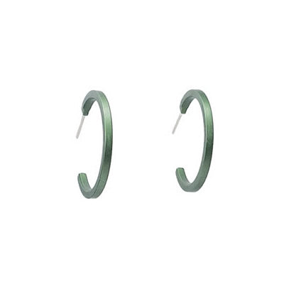 Kalinowski Anodised Small Hoop Earrings