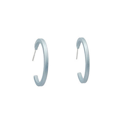Kalinowski Anodised Small Hoop Earrings