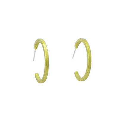 Kalinowski Anodised Small Hoop Earrings