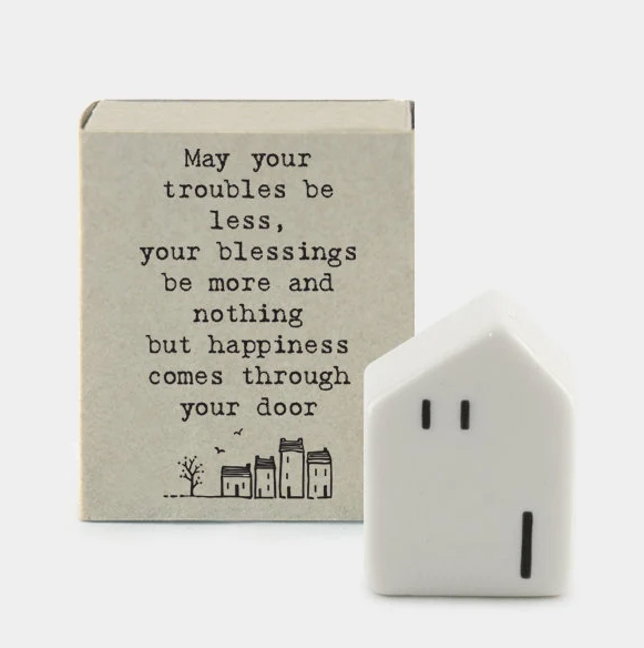 East of India Matchbox Memento - May Your Troubles be Less