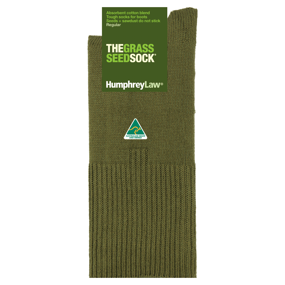 Humphrey Law Grassseed Cotton Sock