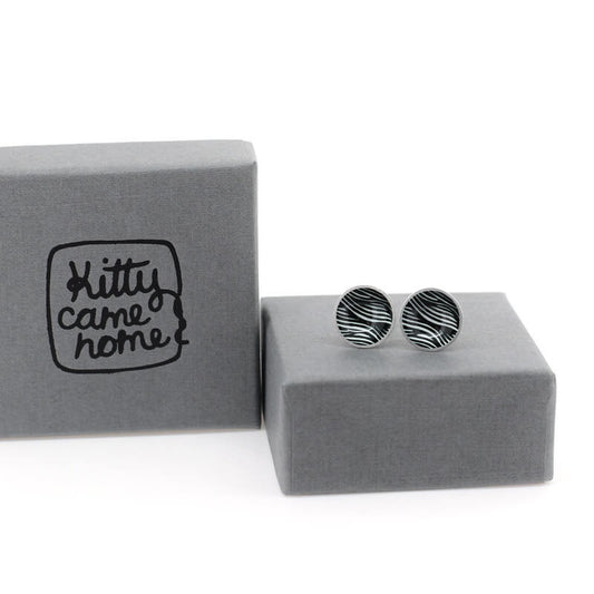 Kitty Came Home - Ebb & Flow Stud Earrings