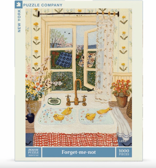 Forget Me Not Spring 1000 Piece Puzzle