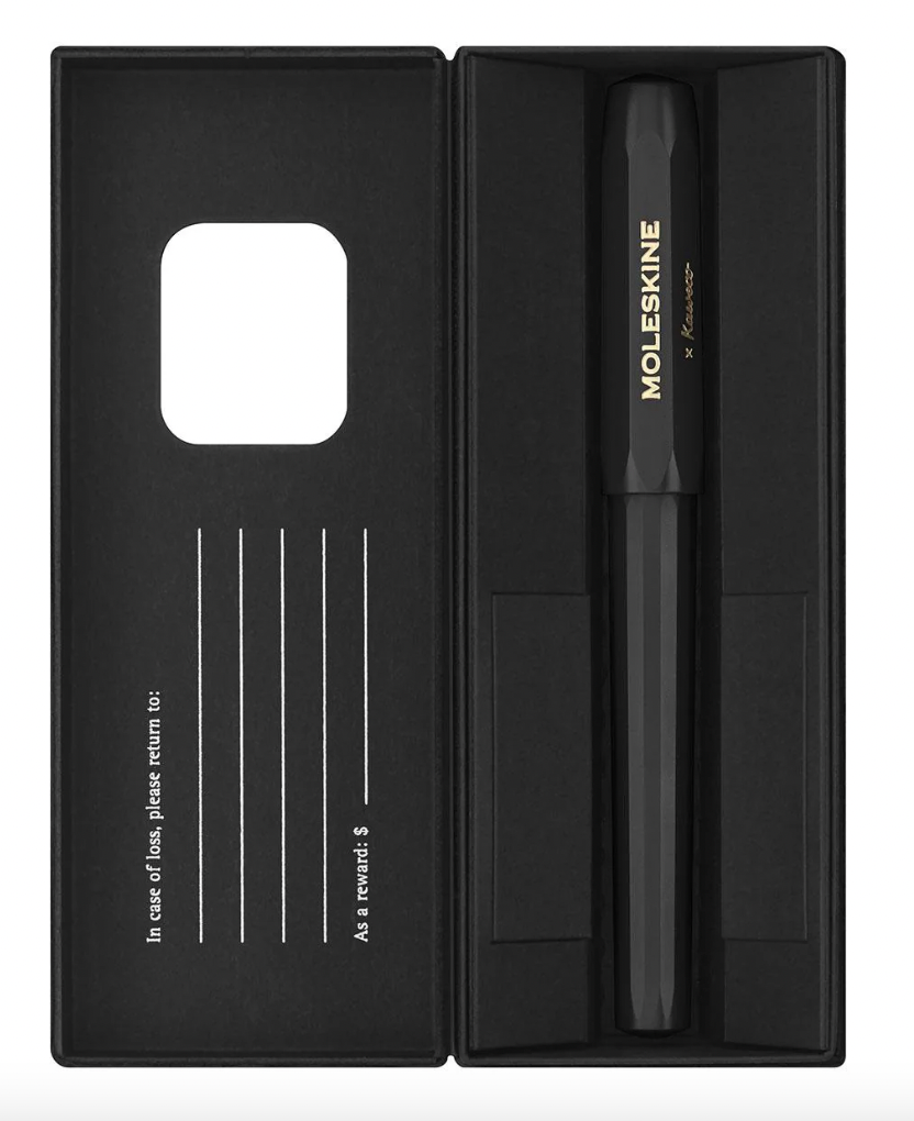 Moleskine x Kaweco Rollerball Pen - Black
