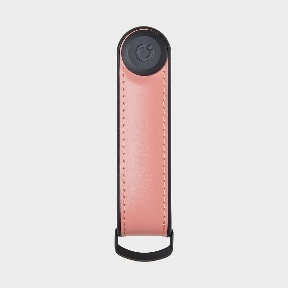 Orbitkey Hybrid Leather Key Organiser - Pastel Pink