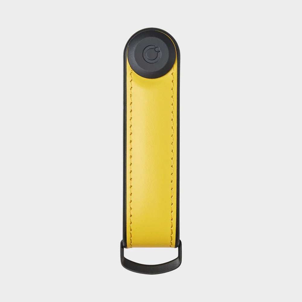 Orbitkey Hybrid Leather Key Organiser - Solar Yellow