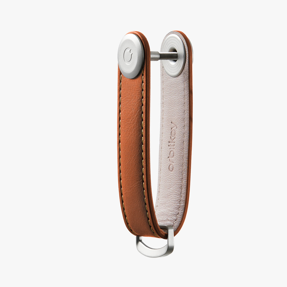 Orbitkey Leather Key Organiser - Cognac