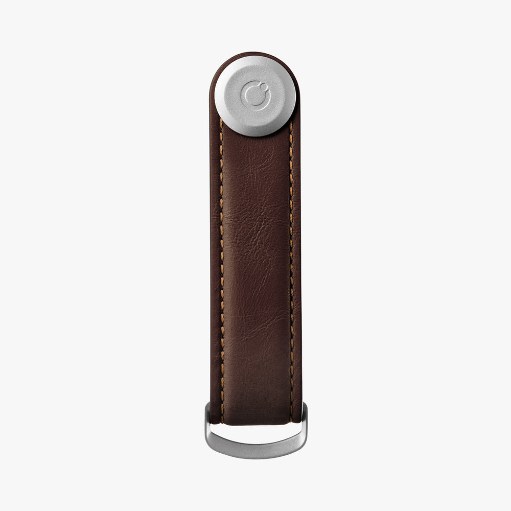 Orbitkey Leather Key Organiser - Espresso