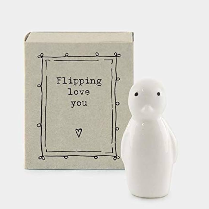 East of India Matchbox Memento - Little Penguin