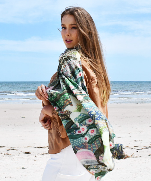 Eliza Piro After the Rain 100% Wool Scarf