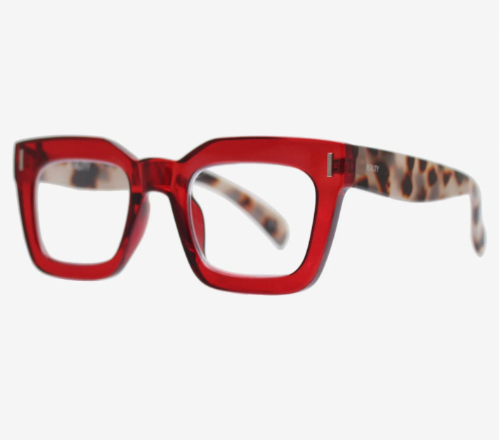 Reality Eyewear Sustainable Reader - Keats Red