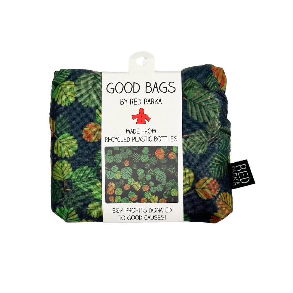 Red Parka Recycled PET Fagus Plant shopping bag