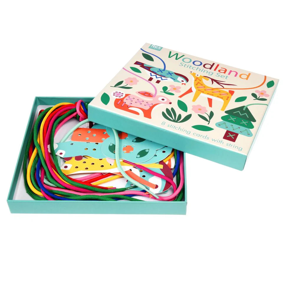 Children's Woodland Stitching Set