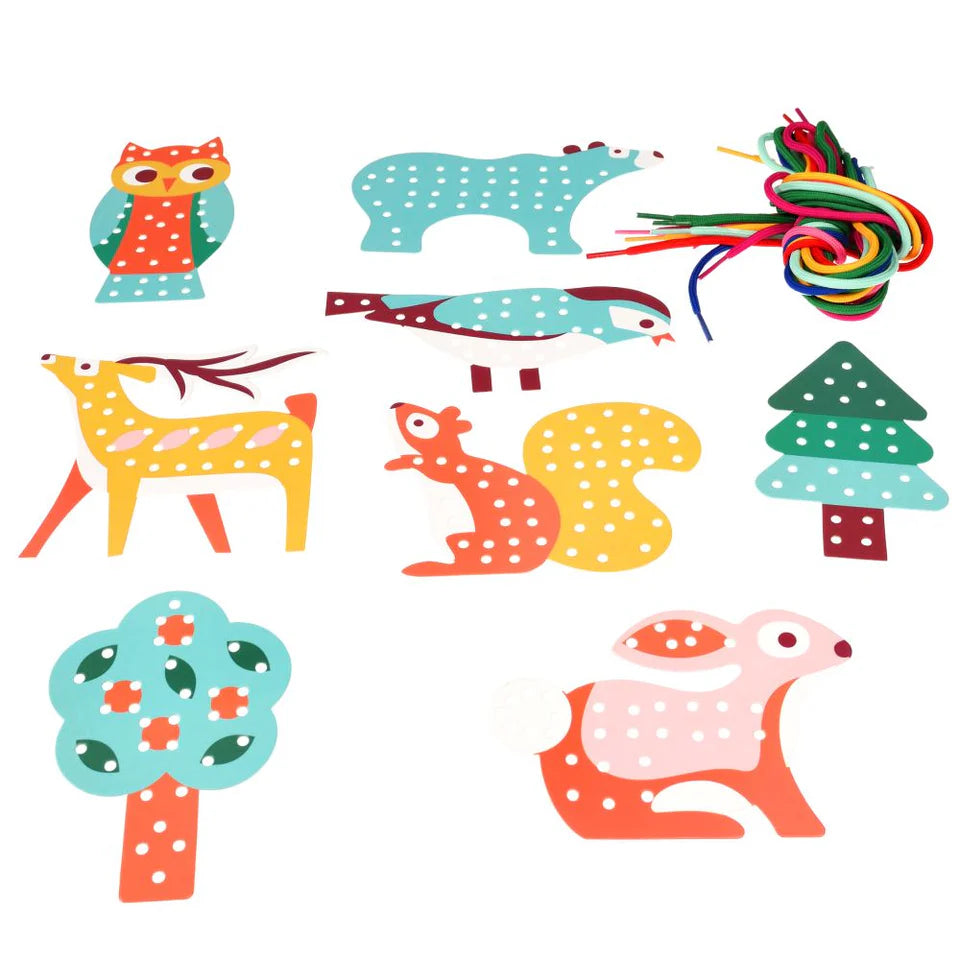 Children's Woodland Stitching Set