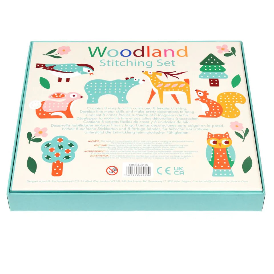 Children's Woodland Stitching Set