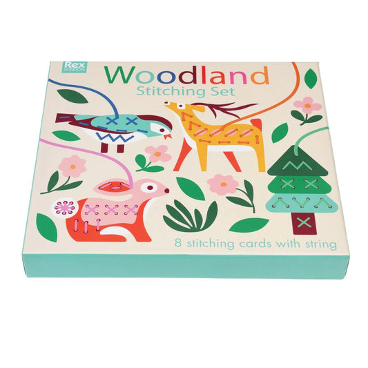 Children's Woodland Stitching Set