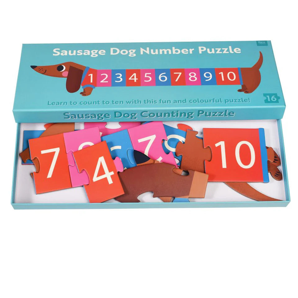 Sausage Dog counting puzzle