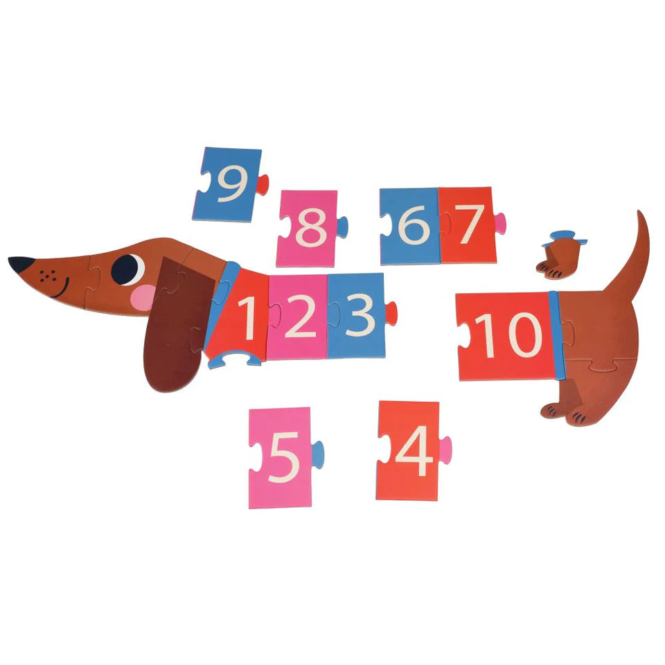 Sausage Dog counting puzzle
