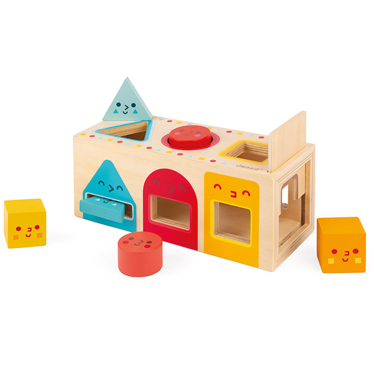 Janod Geometric shapes box