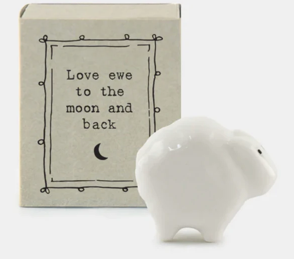 East of India Matchbox Memento - Little Sheep