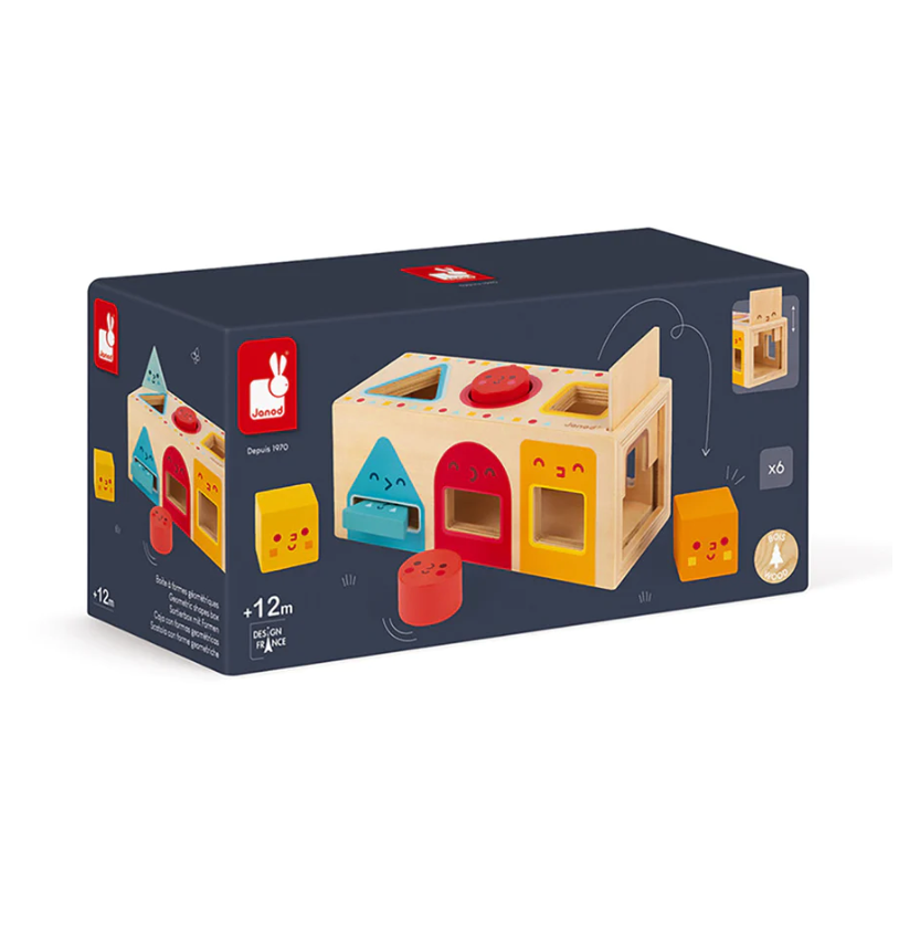 Janod Geometric shapes box