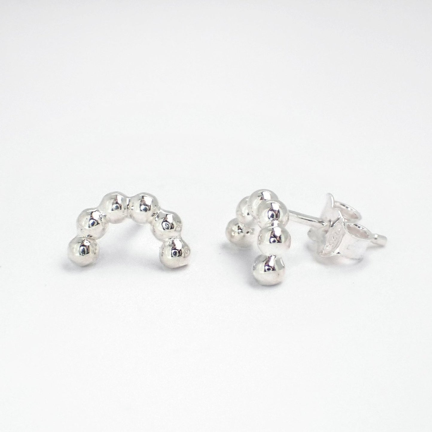 Laurence Coffrant Arc Stud Earrings