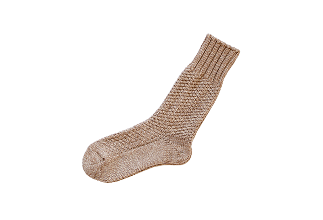 Nishiguchi Kutsushita Boston Wool Cotton Boot Socks - 4 Colours