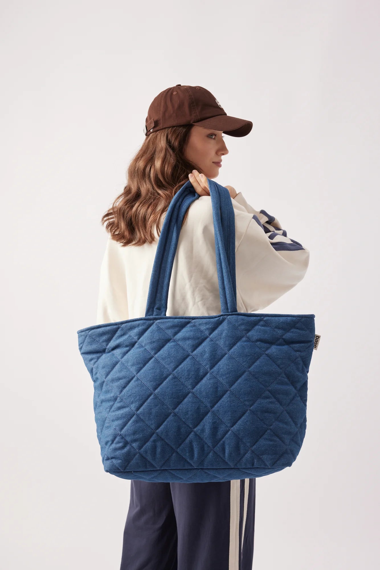 'Take It Base' Tote - Indigo Denim