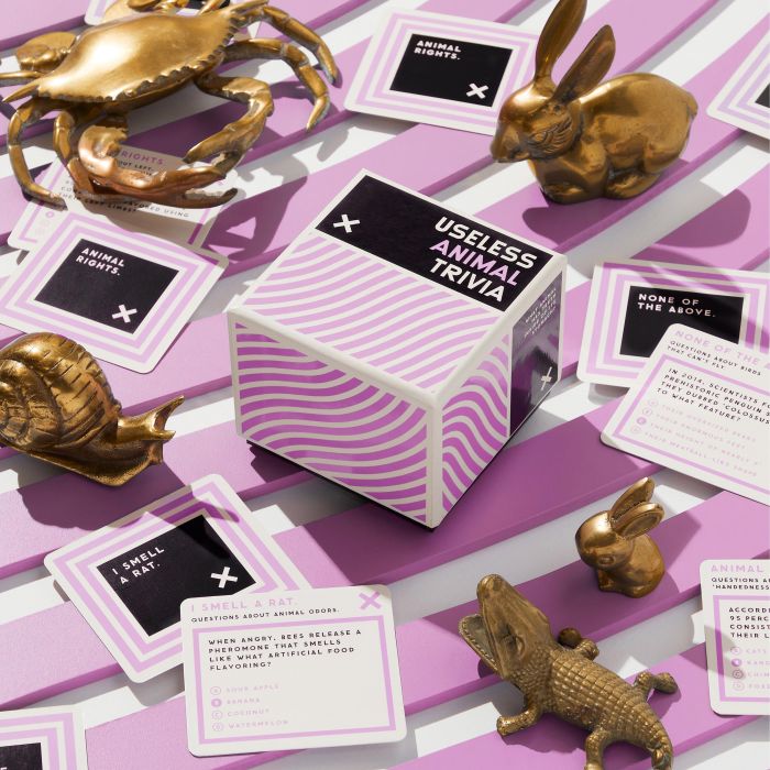 Useless Animal Trivia Card Game