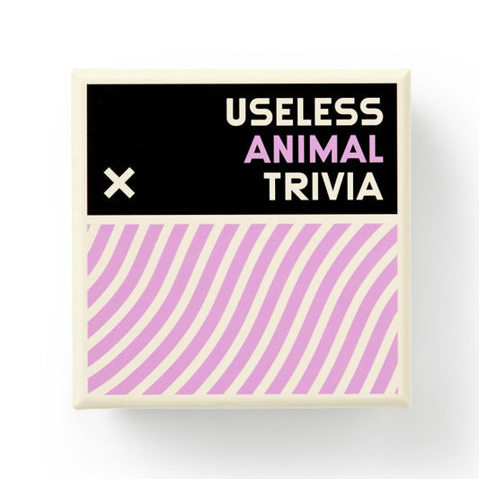 Useless Animal Trivia Card Game
