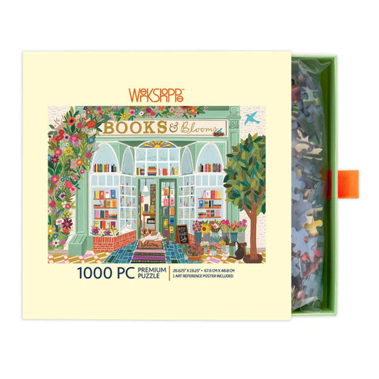 Books and Blooms - 1000 Piece Puzzle
