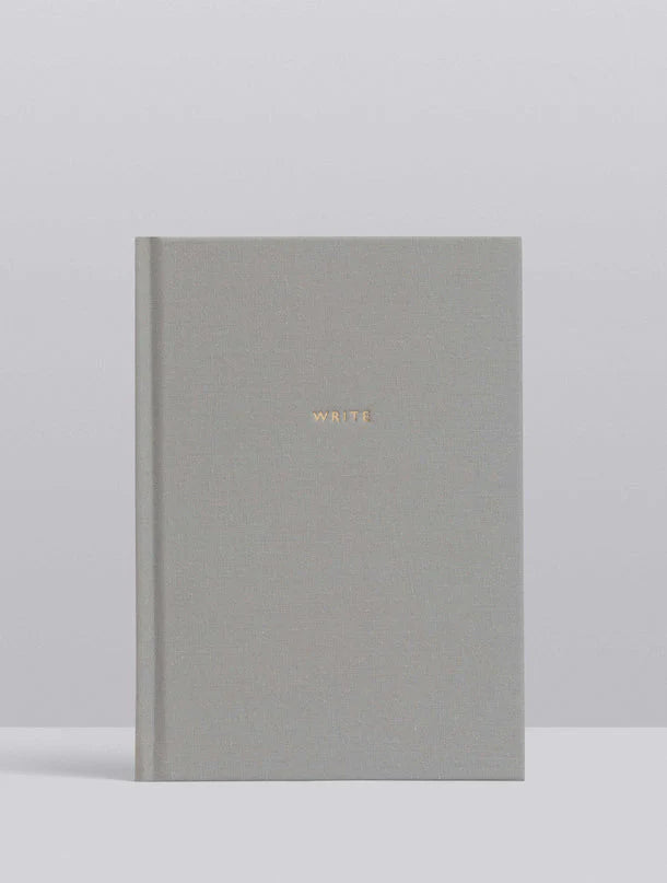 Write To Me Lined Journal - Red or Grey